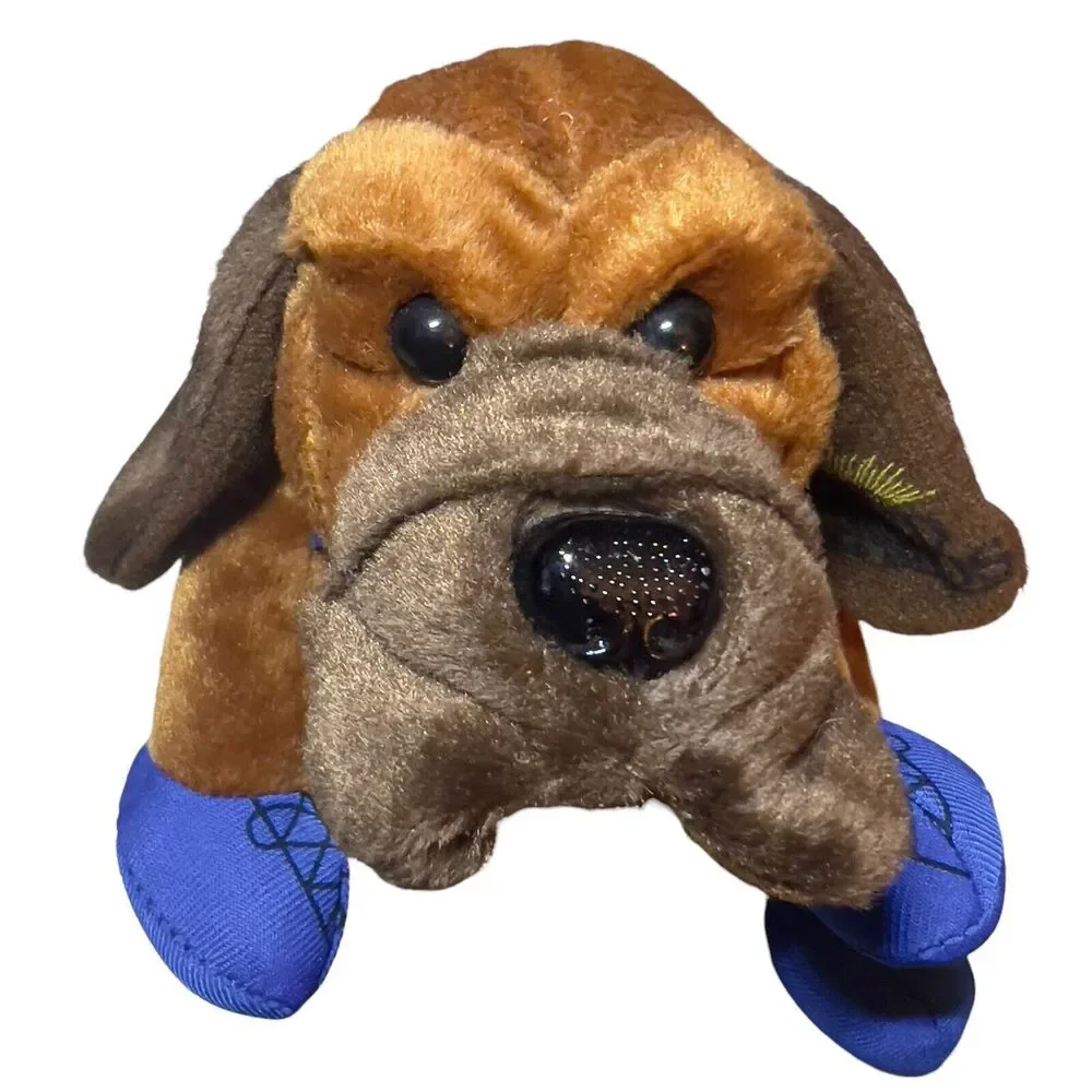 VTG 1999 SEALED ELVIS PRESLEY Plush Blue Suede Shoes RARE 9”‎ Beanie Hound Dog